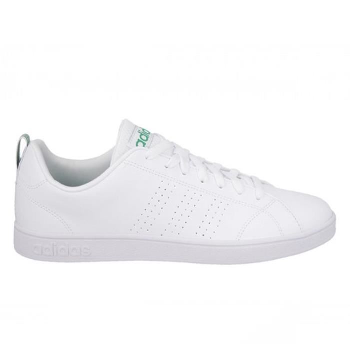 basket adidas homme blanche et verte